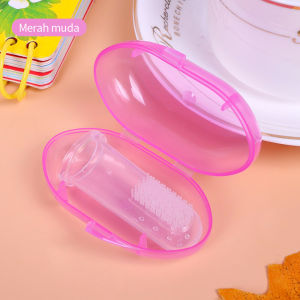 LAKOE Sikat Gigi Lidah Bayi Silikon / Baby Finger Brush Silicone