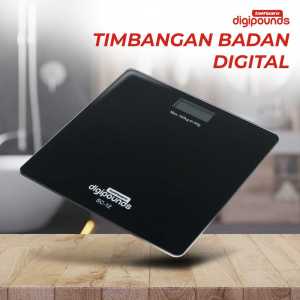 BERGARANSI Taffware Digipounds Timbangan Badan Digital dewasa 180kg SC 12