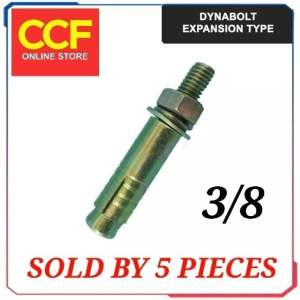 Dyna Bolt or Expansion Bolt 3/8 ( Sold by 5 pcs )