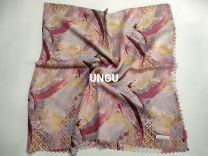 Jilbab segi empat wafle motif NAUMA laser cut premium kerudung terkini khalisa scraf