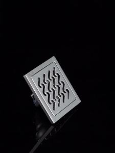 SXH 304 Thickened stainless steel floor drain 3 Bright anti-odor core floor drain copper self-sealing square shape