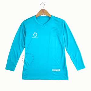 Baju Olahraga Atasan Wanita Lengan Panjang Kaos Jersey Dry Fit Running Zumba Lari Yoga Senam Fitness Volly Futsal Sport dll..