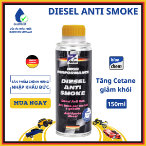Dung Dịch Tăng Cetane Giảm Khói Cho Nhiên Liệu Dầu BLUECHEM - Diesel Anti Smoke - 150ml