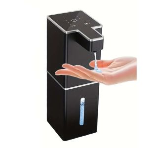 XYAX 380ml Capacity Automatic Sensor Soap Dispenser USB Rechargeable Liquid/Foam Hand Sanitizer Dispenser Bathroom Additions Contactless Operation Hand Cleaning Washing Machine for Kitchens