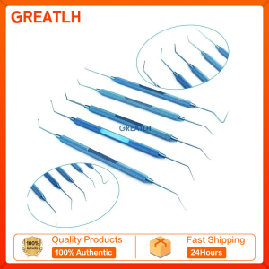 GREATLH Phaco Chopper Manipulator Sinskey Spatula Hook Veterinary Ophthalmic Instrument Double Eyelid Surgical Instruments