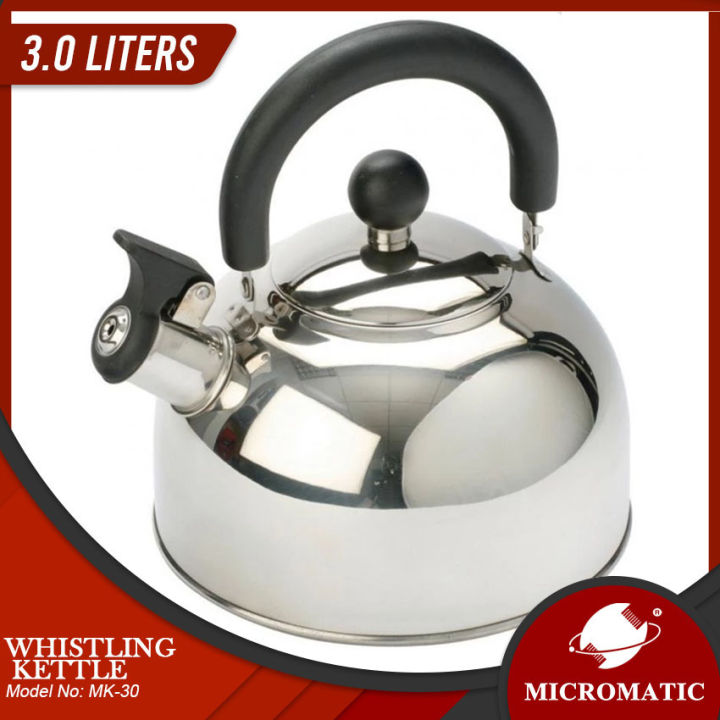 Micromatic MK-30 3.0L Stainless Whistling Kettle