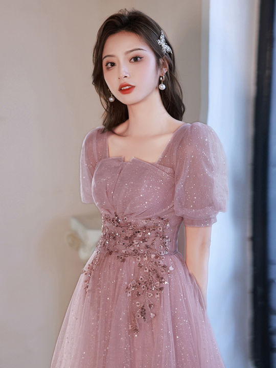 Pink shop dress lazada