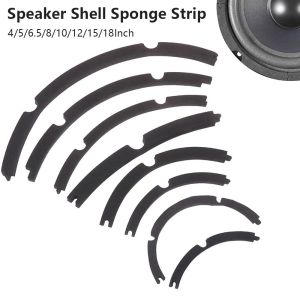 OKKFINE 1Pcs 4 Hole 8 Hole Woofer Speaker Foam Pads EVA 4/5/6.5/8/10/12/15/18Inch Gasket Ring DIY Speaker Shell Sponge Strip Speaker Repair Accessories
