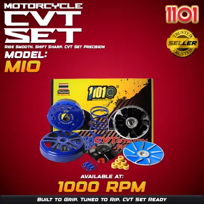 1101 Motorcycle CVT SET for MIO/MIO M3/BEAT FI/PCX150/PCX160/CLICK150/NMAX-AEROX 1000RPM/1200RPM High Quality and Heavy Duty