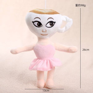 QUANXI Tralalalala ตุ๊กตาหนานุ่มตุ๊กตายัดไส้ Tung tung tung sahur คาปูชิโน่ Cappuccino Assassino ของเล่น เด็ก