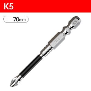 Đầu mũi vặn vít từ tính chống trượt chất liệu thép cứng.