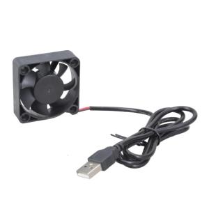 Mini 50mm DC5V Brushless Cooling Fan USB Powered Sleeve Bearing For Electronics