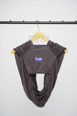 Gendongan Bayi Depan M Shape Baby Wrap 3in1 Geos Baby Instan Premium with Sash Belt Gloo Baby