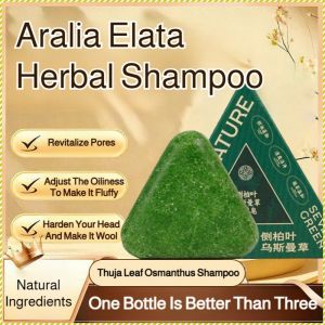 Hair Strengthening and Nourishing shampoo shampoo Natural Herbs Antihair loss leave a fragrance Dense Foam Herbal Hair Soap Botanical Extracts Shampoo Soap hair care