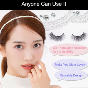 SelfAdhesive False Eyelash False Eyelash SelfAdhesive Strips Glue Free False Eyelash