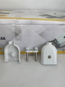 Steker Gepeng Pioline PSA607 Soket Kuningan 2pin 250V Tusuk Kontak