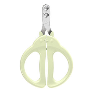 Cat Dog Nail Cutter Round Double Hole Anti Bleeding Totoro Styling Stainless Steel Pet Nail Clippers