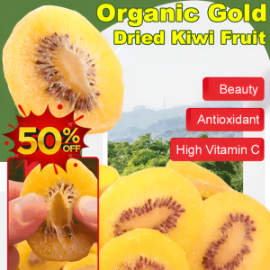 【FAMMY FAEY】Organic Golden Kiwi Fruit Candied Fruit Dried Fruit Kiwi Fruit Preserved Fruit Dried Fruit Sweet and Sour Appetizer有机黄金奇异果干