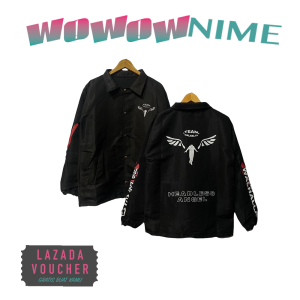Tokyo Revengers Valhalla Coach Jaket Anime Hitam Mikey Manji Gang Kanto NARUTO ONE PIECE Jujutsu Kaisen Tokyo Revengers haikyuu TOKYO GHOUL CLOTHING DISTRO OUTFIT MANGA BRAND