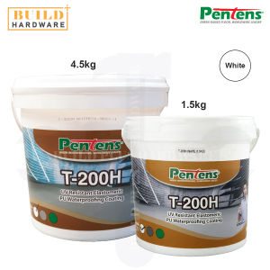PENTENS 1.5kg / 4.5kg T-200H UV Resistant Elastomeric PU Waterproofing Coating Acrylic 抗紫外线防水