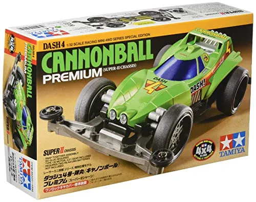 TAMIYA DASH 4 CANNONBALL ミニ四駆 Tamiya Plastic Model Dash 4 Cannonball Racing Car Mini 4WD