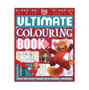 Disney Pixar Turning Red The Ultimate Colouring Book For Kids With 72 Pages