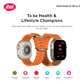 Itel ISW-12U Smart Watch 2 Ultra | Health & Sleep Monitoring | WhatsApp Reply | Water Resistance. 