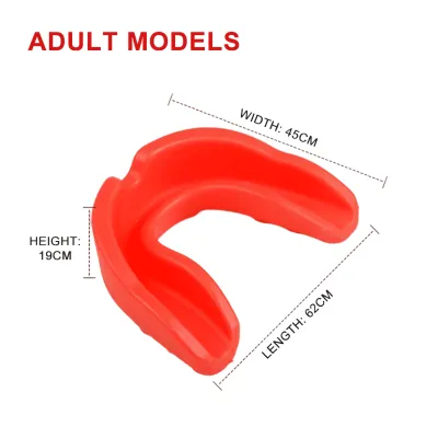 GYMPRO Adult Sports Tooth Protection EVA Mouth Guard Sports Kids Mouthguard For Basketball Mma Martial Art Child Boxing Brace Moldable Kids Mouthpiece for Lacrosse Rugby Taekwondo