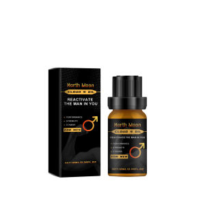 North Moon Mens Enhancement Essential Oil Mens Body Care Moisturizing Enhancement Long-lasting Massage Essential Oil