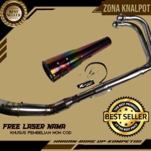 Knalpot Akrapovic Gp1 pelangi untuk ninja250/cbr250/R25/MT25