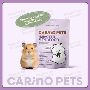 CARINO PETS - PREMIUM HAMSTER SUPERFOOD 400G