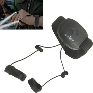 NOBLELUX Local Lighting LED Gloves Flashlight Strong Light Waterproof Fishing Flashlight Portable 360° Rotatable Wrist Flashlight Outdoor Camping
