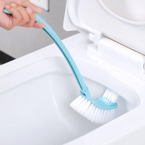 Dead-angle Free Toilet Brush Set Plastic Bathroom Cleaning Brush