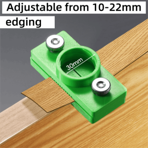 UFANSM Multifunctional Edge Banding Glue Applicator Adjustable Edge Sealing Tool Furniture Edge Banding Board Gifts Woodworking Board Brush Glue Limiter