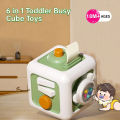 Little Buddy 6-in-1 Baby Activity Ball Toy Montessori Cube Toy Infant Hand Training Educational Toy. 