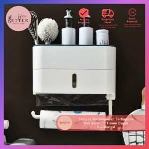 Better Home - Tempat Penyimpanan Serbaguna/Rak Gantung Dapur Multifungsi BH074