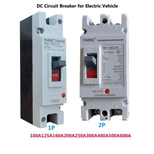 12V 24V 48V 300A 400A 500A 600A DC Circuit Breaker High Power Air Switch Molded Case Circuit Breaker Solar Battery Protector