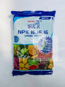Pupuk Buah Sayur Pupuk Majemuk NPK 16-16-16 PAK TANI MERAH PAK TANI BIRU isi kemasan 1KG 5KG 20KG dari PAK TANI