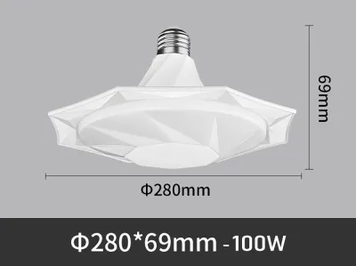 100W 80W 60W 40W LED Bulb E27 Home Led Lamp Indoor Lighting Bulbs Round Super Bright UFO Shape Light Ceiling lamps Cool White