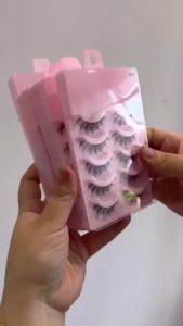5 Đôi Lông Mi Giả Tự Nhiên Lông Mi Mềm Mại Hẹn Hò Hàng Ngày