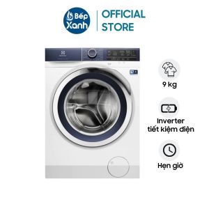 Máy Giặt Electrolux Inverter EWF9023BDWA 9kg - Lồng Ngang - 15 Chương Trình Giặt - Giặt Nhanh 15 Phút - Hàng Chính Hãng
