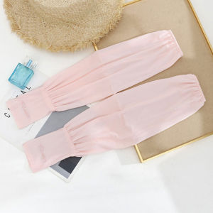 Mới Mùa Hè Lụa băng Ốp bảo vệ nắng lỏng ngoài trời đi xe đạp quần vợt thể thao tay áo bảo vệ khỏi tia UV nam nữ tất tay tay áo
