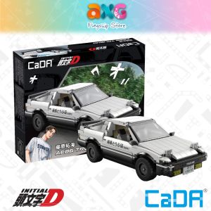 CaDA Initial D Takumi Fujiwara Toyota AE86 Trueno Brick DIY 1:12 Scale Vehicles Set C61024W