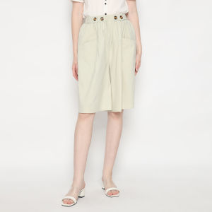 MINEOLA Safari Beige Chic Cotton Pants