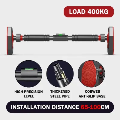 SG READY STOCK Pull Up Bars Portable Home Chin Up Fitness Equipment Pull Up Bar No Drilling Load Bearing 400KG