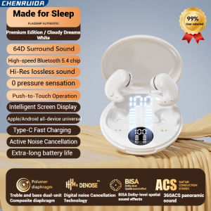 [ส่วนลด 10฿]หูฟังบลูทูธไร้สาย TWS Mini หูฟังตัดเสียงรบกวนสำหรับนอนหลับ หูฟังแบบใส่ในหูกันน้ำ