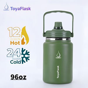 ToyaFlask Large Capacity Water Bottle Vacuum Insulated Stainless 4000ml/2800ml Steel Drinking Tumbler hot and cold