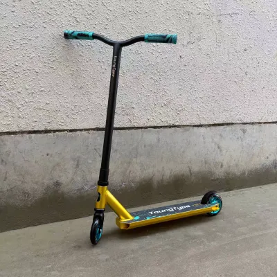 NEW Carve Elite Pro Freestyle Stunt Scooter - Strong Anodized Lightweight Aluminum Deck For 8 Yrs + Scooter For Kids Adult Scooter