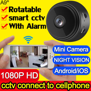 Camera cctv A9 chính hãng camera cctv 1080P Ultra HD camera cctv bóng đèn kết nối với điện thoại di động với tính năng thoại 360 ° Camera an ninh hồng ng
