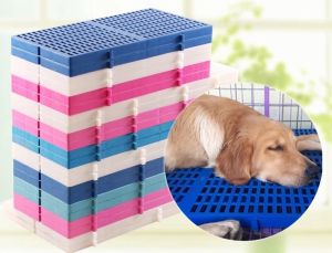 Kennel Board Pet Step Board Pet Cage Dog Cat Board Platform Papan sangkar Toilet Pan BLUE COLOR